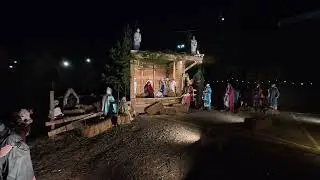 Live Nativity a High Country Lights in Galax Va