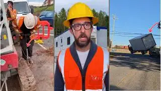 This Construction Went WRONG So Fast 😳 | Reaction Video