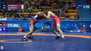 Qual. FS - 65 kg: K. PLUCINSKI (POL) v. S. OLONBAYAR (MGL)