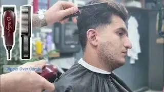 آموزش تیپر با دامنه سفید#آموزش_تیپر#آموزش_آرایشگری#بلندینگ#fadecut#barberlife #haircut #ارایشگر 
