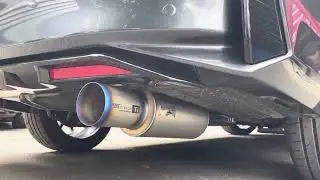 Yaris Ativ ติดตั้งท่อJTC ท่อนกลาง +ปลายHp2 Ti performance