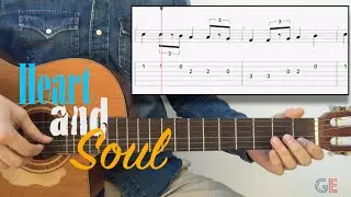 How to play Heart and Soul - Guitar 1