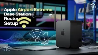 Apple AirPort Extreme Base Station Router Setup