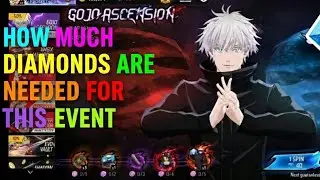 Gojo Ascension Token Tower EVENT/I Spent 7777+DIAMONDS 💎 🙀😈/FF New Event 