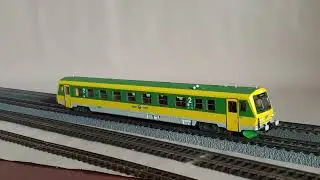 H0 Rivarossi HR2057 GySEV Sopron - Jenbacher Motorkocsi - DCC - Hangos