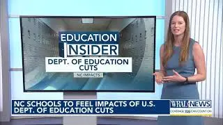 NC schools to feel impacts of U.S. Department of Education cuts