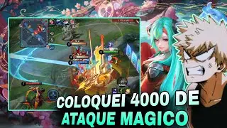 BAKU FAZENDO DYADIA MID FULL DANO MAGICO NO HONOR OF KINGS 