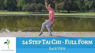 24 Step Tai Chi - Full Form [Back View]