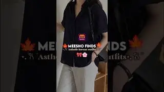 Meesho finds..🎀✨🍁 #meesho #shorts #ytshorts #trending #viral #fashion #shopping #fyp #korean