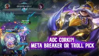 IS CORKI THE BEST ADC IN WILD RIFT? | PATCH 6.2a