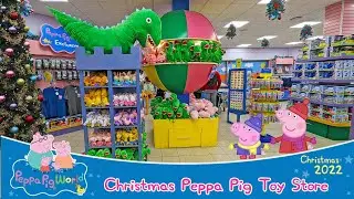 World's Biggest Peppa Pig Toy Store Christmas Walkthrough (Oct 2022) [4K]