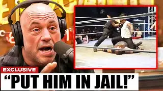 Joe Rogan BREAKS SILENCE On Rampage Jackson's Son Going NUTS On Wrestler