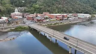 A year after Hurricane Helene, life returns to downtown Marshall