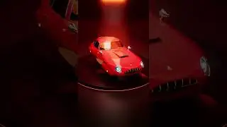 Classic Coupe antigravity turntable #3d #automobile #3dmodeling