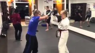 Self-Defense Carlsbad Elbow strikes and boxing