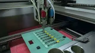 PCB Manufacturing_Proof paint coating line, PCB board waterproofing