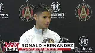 Atlanta United defender Ronald Hern&aacute;ndez discusses his goals for the 2025 season