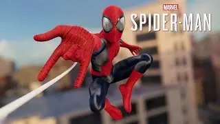 Spider-Man PC - Photoreal Ultimate Spider-Man Suit MOD Free Roam Gameplay!