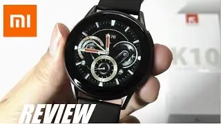 REVIEW: Xiaomi Kieslect K10 Smartwatch - Budget Round Display Smart Watch! [$35]
