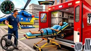 New Ambulance City Rescue Simulator - 911 US Emergency Ambulance Driving 3D : Android Gameplay 