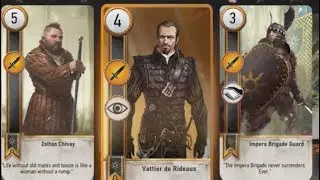 Witcher 3 Gwent Game. Spy Card : Vattier de Rideaux Location.