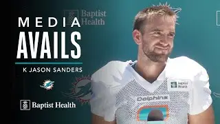 MEDIA AVAILABILITY | Jason Sanders meets with the media