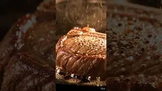 Only 9 Seconds 😱🔥 This Beef Sizzle Sound Will Make You Hungry! | AI Cooking Short 🍖 #shorts#viral