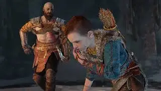 god of war gameplay modi and magni fight scene@Hideandseekoffial #godofwar #trending #tamilgaming
