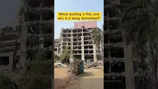 Which building is this, and why is it being demolished? #pune #guess #saudaghar