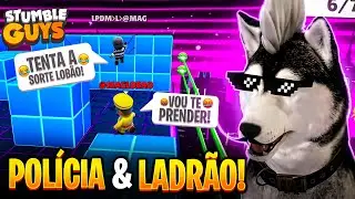 MUITO LEGAL!!!😱CACHORRO BRINCANDO de POL&Iacute;CIA & LADR&Atilde;O no STUMBLE GUYS!🔥 &lsaquo; MagLobao &rsaquo;