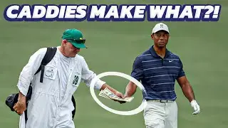 How Much do PGA Tour Caddies Get Paid $$$ - Golf Caddy Salary?