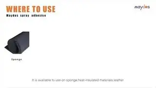 Spray adhesive for foam mattress &sofa from Maydos