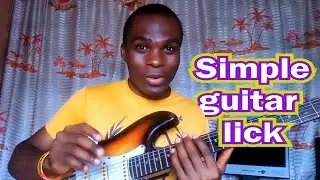 Lead guitar line for 1 5 Progression in Highlife Music