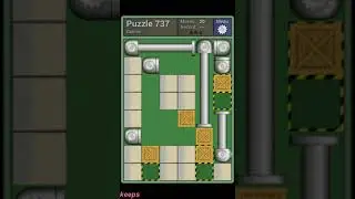 Pushing Machine (Genius) Level Puzzle 737 - Perfect Solution