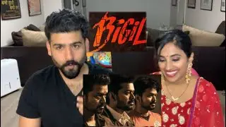 Bigil Trailer Reaction | Thalapathy Vijay | AR Rehman | RajDeepLive