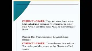 GEORGIA CATEGORY 41 PEST CONTROL MOSQUITO SURVEILLANCE-EXAM QUESTIONS AND ANSWERS