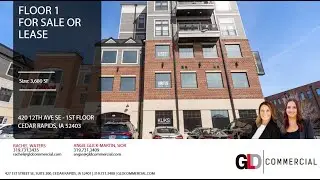 420 12th Avenue SE, Floor 1, Cedar Rapids, Iowa Retail / Office Space For Sale or Lease