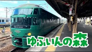 ガクトレイン 鳥栖駅を発着する特急ゆふいんの森3世 Gakutrain Limited Express Yufuinnomori 3Sei Tosu Station
