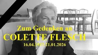Zum Gedenken an Colette Flesch