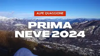 Alpe Quaggione - prima neve 2024