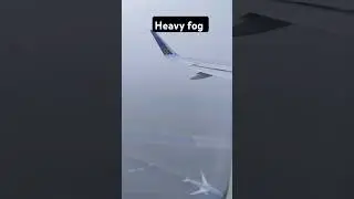 Heavy fog heavy fog flight take off
