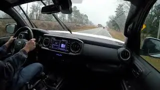 Toyota Tacoma | Manual Transmission | Rainy Trash Haul