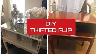 Thrifted Flip DIY Before & After- Home Decor