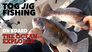 How I Make My Own Tog Jigs + On Board The Ocean Explorer Tog Fishing