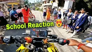 School Reaction 😍 @raiderjoy