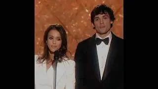 Jessica Alba & Tom Welling at the Golden Globe Awards 2002 #jessicaalba #tomwelling #edit #editing