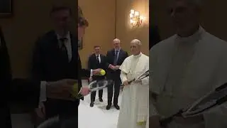 Pope Leo XIV jokes it is better not inside to Jannick Sinner, who wants to teach him-Vatican News.