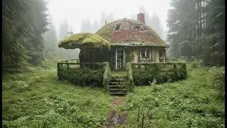 Abandoned Haunted Mushroom House to Luxury Forest Villa (ASMR) | Epic Before After