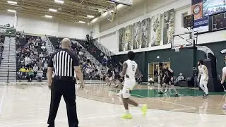 BHSU's Tristan Hurdle knocks down a three in the first half against Chadron State