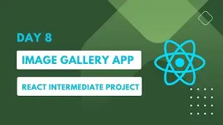 React js Image Gallery App | React Intermediate Project | React js Malayalam | Day 8 | Techflix AI
